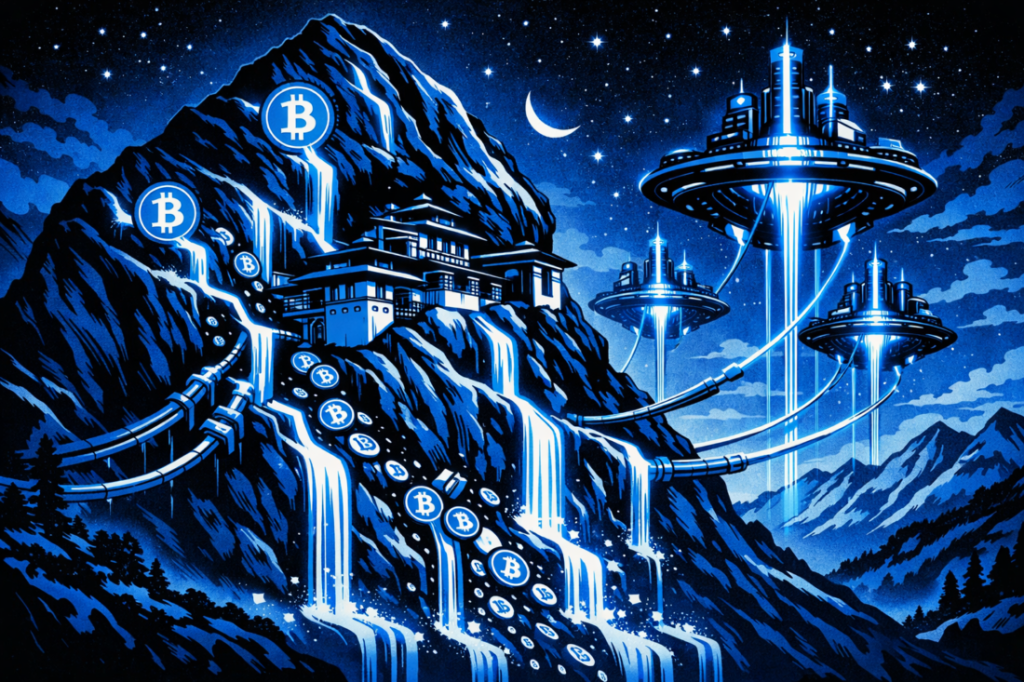 Bhutan Accelerates Bitcoin Sales as Sovereign Holdings Drop and Outflows Near $120M