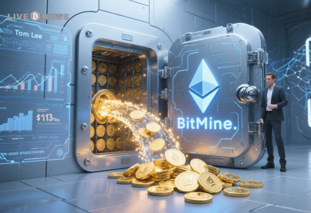 Bitmine Adds 71K ETH as Holdings Reach $10.7B Total