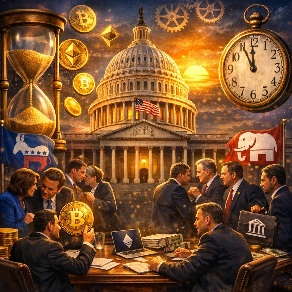 Upcoming Crypto Market Structure Bill Draft Teased, Coinbase Readies Counterproposal